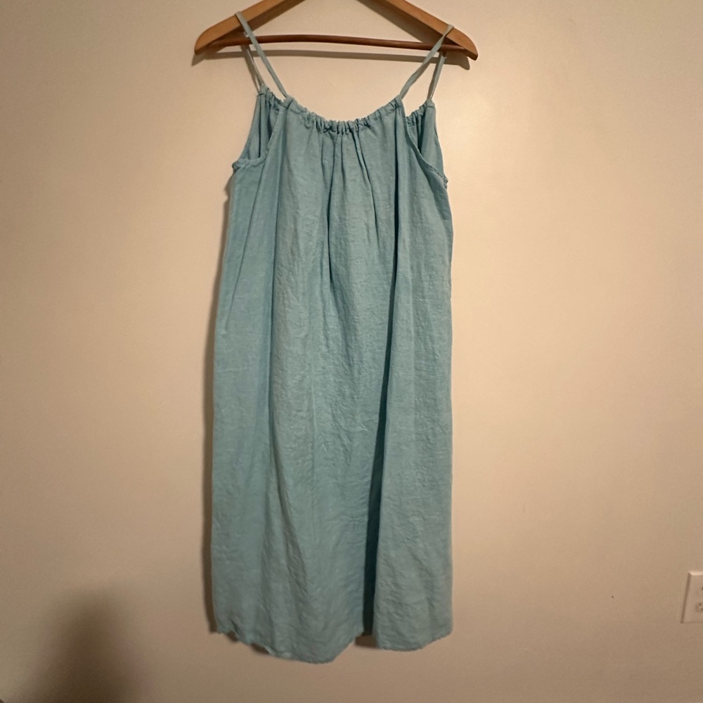 Light Blue Sleeveless Dress